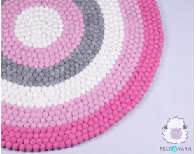 Vibrant Pink Six-layer...
