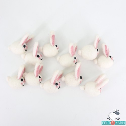 Mini Pink Bunny Head