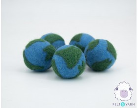4cm Felt Ball Globe