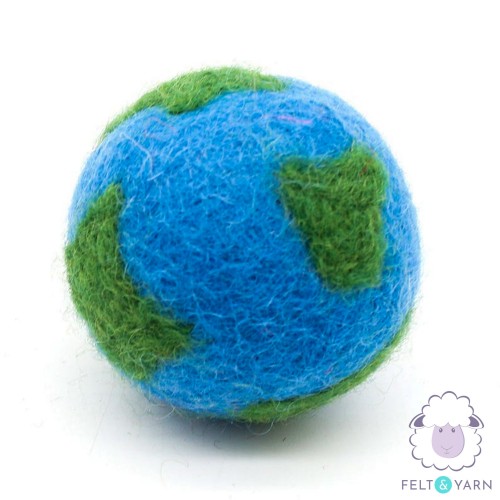 4cm Felt Ball Globe