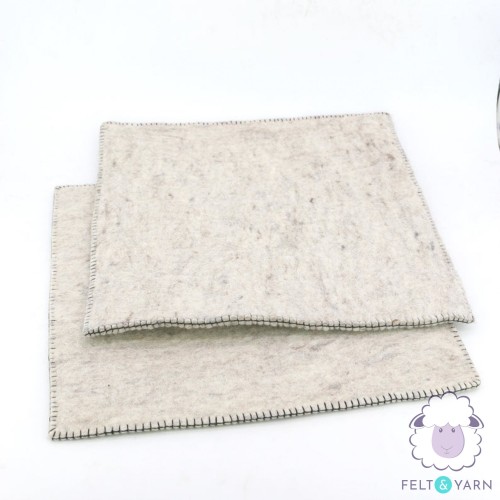 Natural Colored Felt Seat Pad