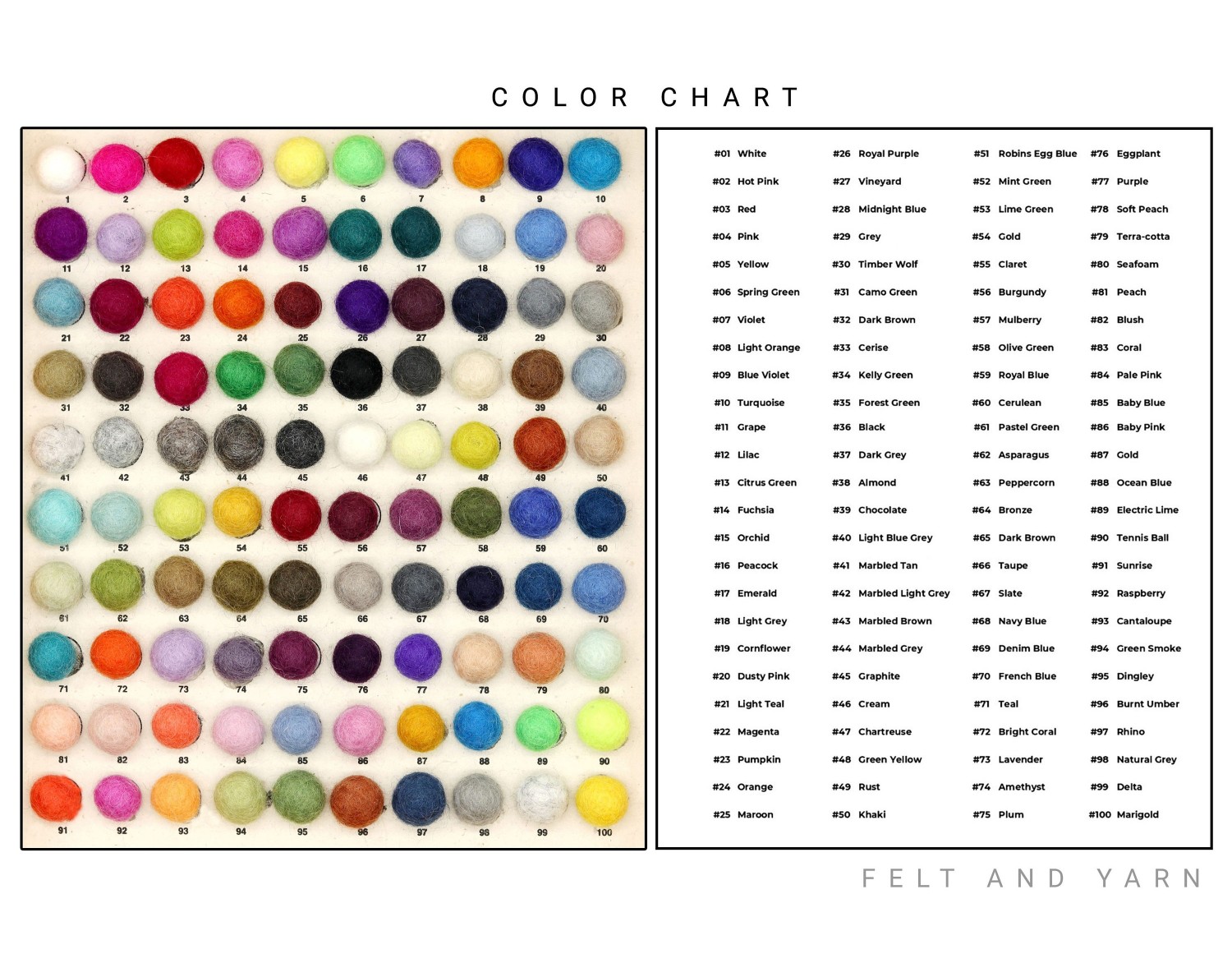 Colorations® Assorted Colors Felt Sheets - 80 Sheets, 18 Colors