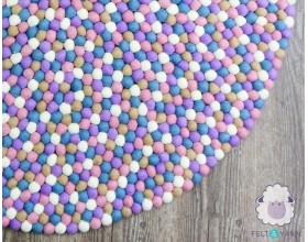 Cotton Candy Round Felt...