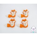 7cm Orange Cute Mini Felt Fox