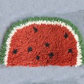 Half Watermelon Felt Shag Rug for Homes - Felt & Yarn