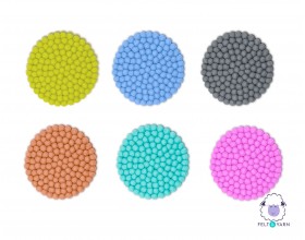 Colorful & Comfortable [ Felt Ball Seat Pad ]-Felt & Yarn