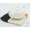 20cm Vibrant Square Felt Trivet - Felt and Yarn