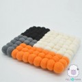 20cm Vibrant Square Felt Trivet