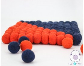20cm Dual Tone Split Felt Trivet