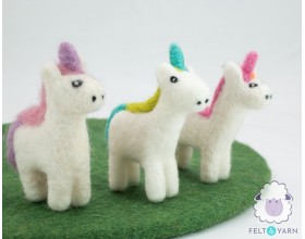 10cm Felt Unicorn