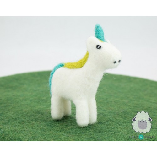 10cm Felt Unicorn