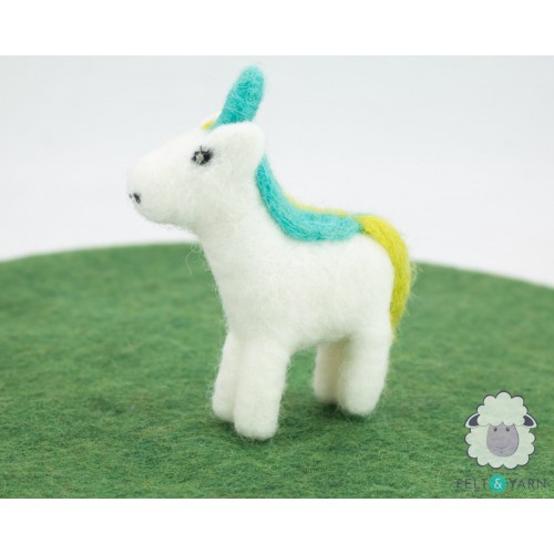 10cm Felt Unicorn