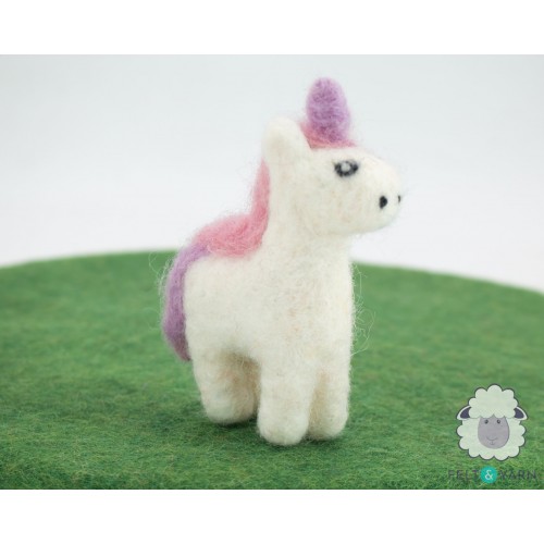 10cm Felt Unicorn