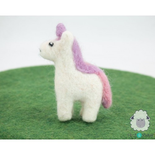 10cm Felt Unicorn