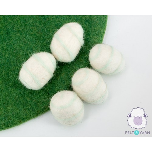 Mint Swirl Easter Eggs