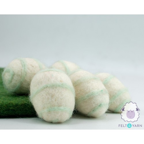 Mint Swirl Easter Eggs