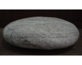 40 x 15 cm Wool Felt Pouf |...