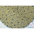 Minion Colored Round Felt Ball Rug