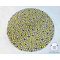 Minion Colored Round Felt Ball Rug