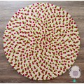 Christmas Felt Ball Rug