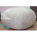 70cm Wool Felt Pouf | Wool Felt Stone