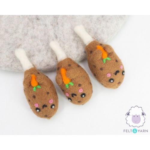 9cm Thanksgiving Turkey Leg