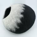 Two Color Gradient Felt Cat House