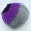 Two Color Gradient Felt Cat House