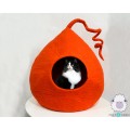 Premium Wool Felt Cat Cave