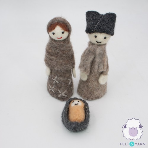 Felt Nativity Set