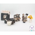 Felt nativity set - Felt and Yarn Felt nativity set - Felt and Yarn