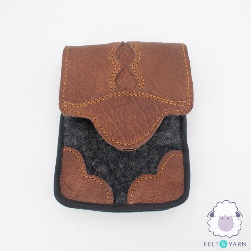 Handmade Felt Cross Body Bag