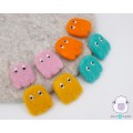 Felt Pac-man Characters - Felt and Yarn