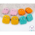 Felt Pac-man Characters