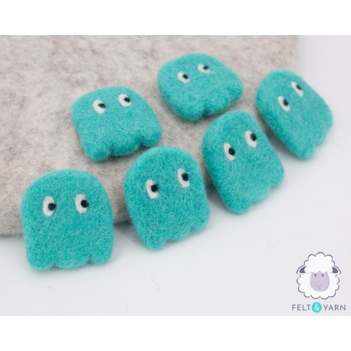 Felt Pac-man Characters