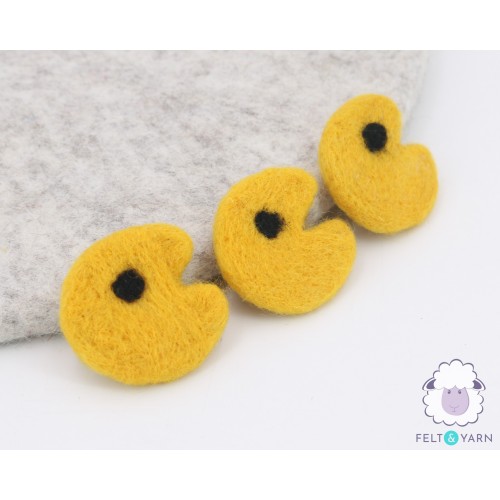 Felt Pac-man Characters