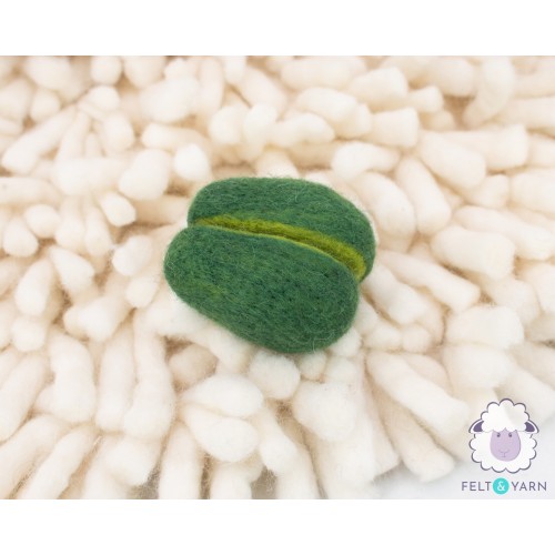 7cm Felt Avocado Set