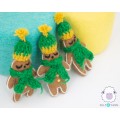 Felt Gingerbread Man for Home Décor - Felt & Yarn Felt Gingerbread Man for Home Décor - Felt & Yarn