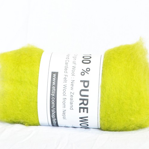 Bulk Wool Roving for Needle Felting - 40gram Roll