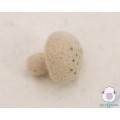 4cm Wool Button Mushroom