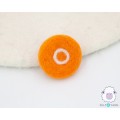 4cm Felt Carrot Slice