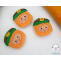 7 cm Felt Stitched Leprechaun Hat