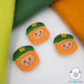 7 cm Felt Stitched Leprechaun Hat