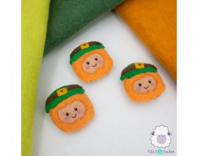 7 cm Felt Stitched...