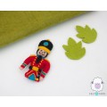 13cm Felt Stitched - The Queen's Guard