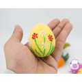 Felt Floral Design Easter Eggs