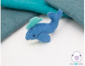 Felt Mini Whale