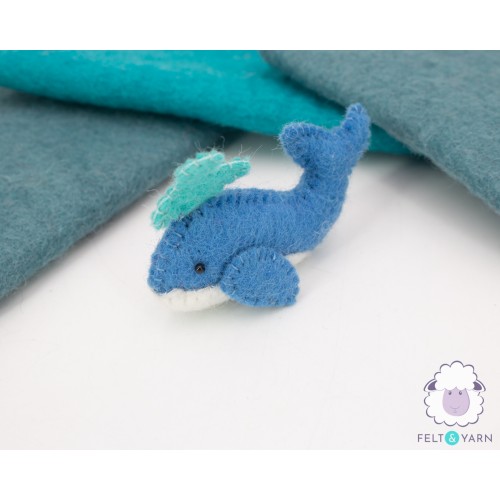 Felt Mini Whale