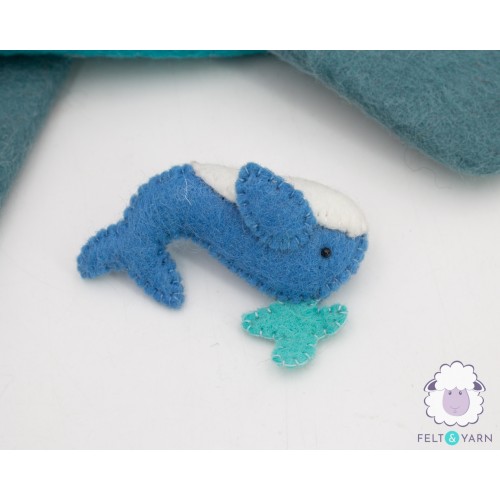 Felt Mini Whale