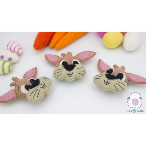 Goofy Easter Bunny Heads